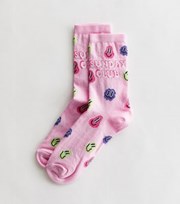 New Look Pink Sunday Club Socks